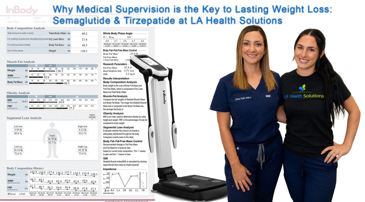Why Medical Supervision is the Key to Lasting Weight Loss Semaglutide & Tirzepatide